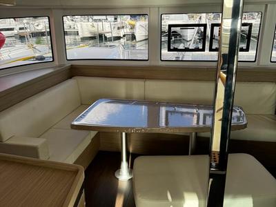 Salon of Star VI, a Lagoon 42 catamaran at Alameda, United States