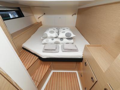 Cabin on Atmosphere, a Hanse Yachts Hanse 460 sailboat at Grad Kaštela, Croatia