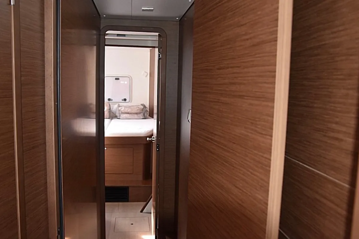 Cabin on Arion, a Lagoon 42 catamaran at Skiathos, Greece