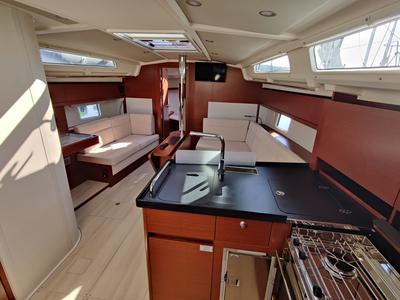 Galley of Tina, a Hanse Yachts Hanse 418 sailboat at Općina Sukošan, Croatia