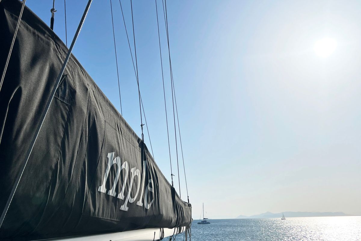 MPLE (air condition, generator, water maker) , a Lagoon 46 catamaran at Athens, Greece