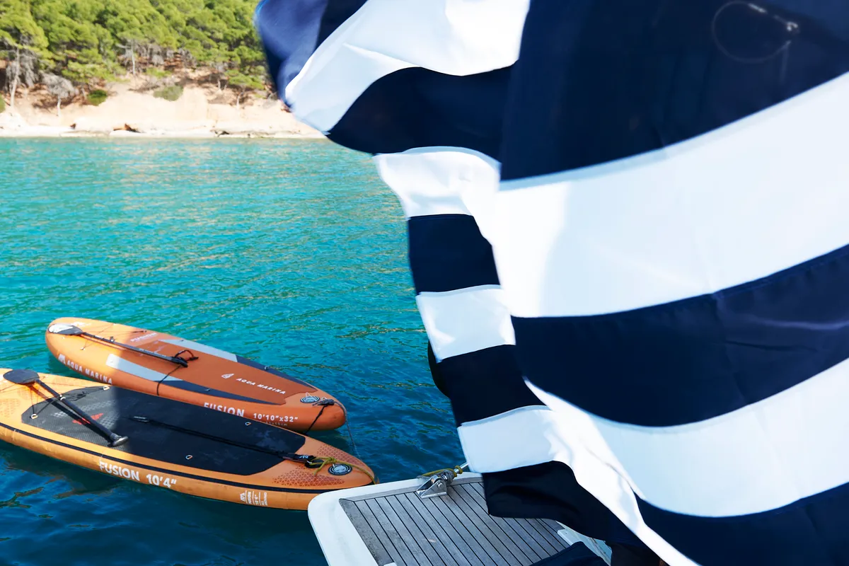 Yannis 65 s, a Hanse Yachts Hanse 540e sailboat at Milazzo, Italy