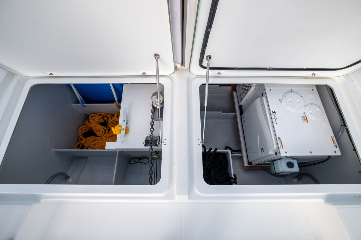Sissy, a Fountaine Pajot Astréa 42 catamaran at Municipal Unit of Lefkada, Greece
