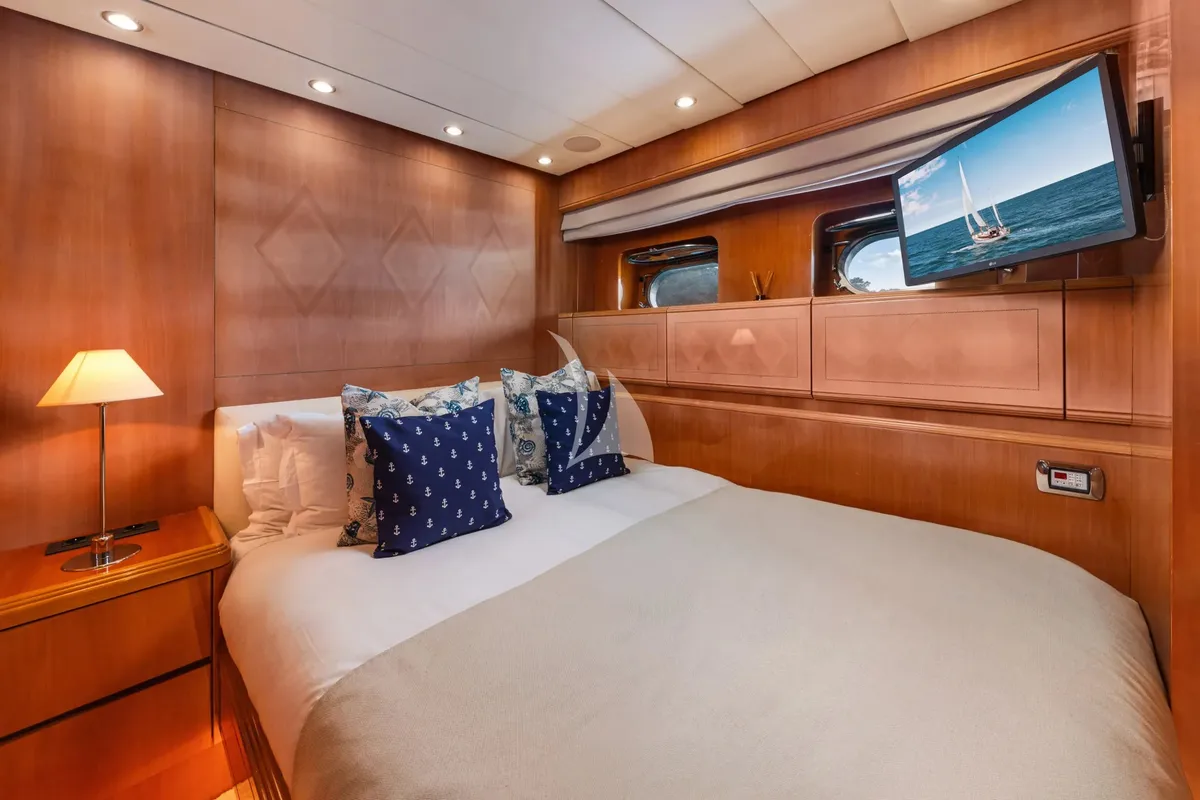 Cabin on Dream, a Gulet Arno Leopard 27 yacht at Athens, Greece