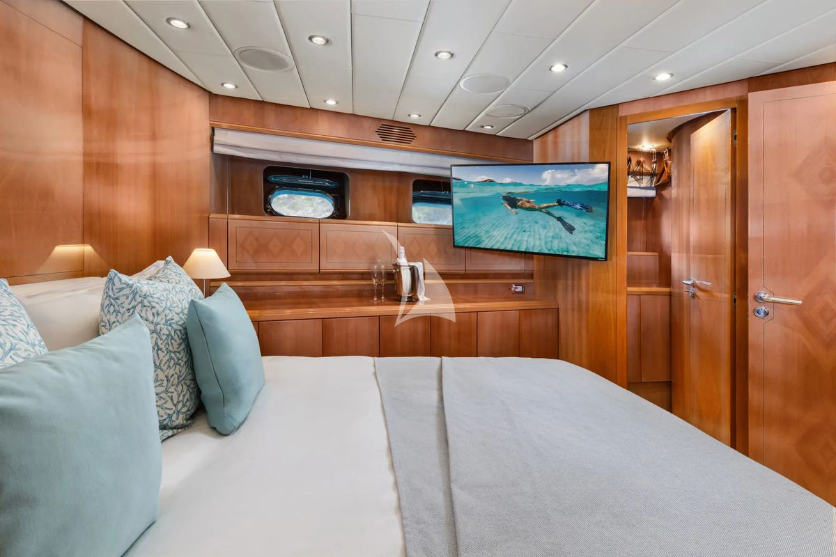 Cabin on Dream, a Gulet Arno Leopard 27 yacht at Athens, Greece