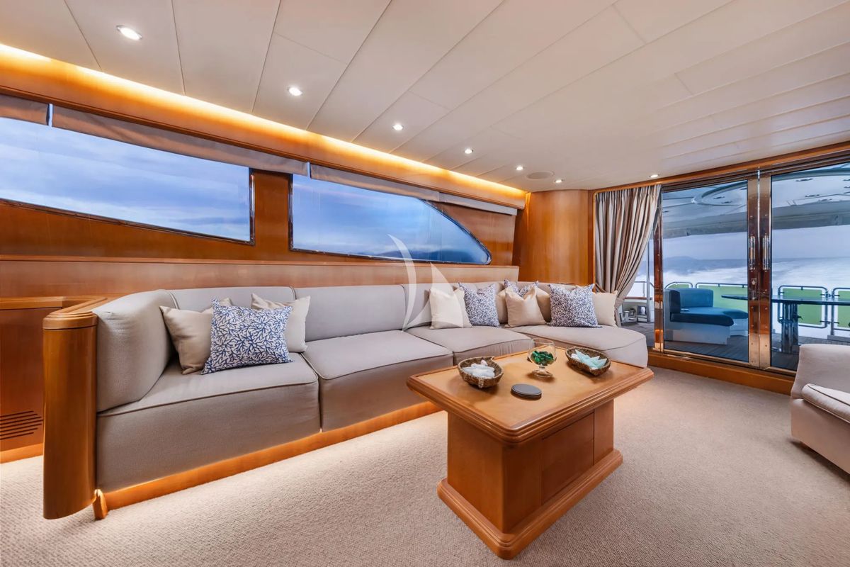 Salon of Dream, a Gulet Arno Leopard 27 yacht at Athens, Greece