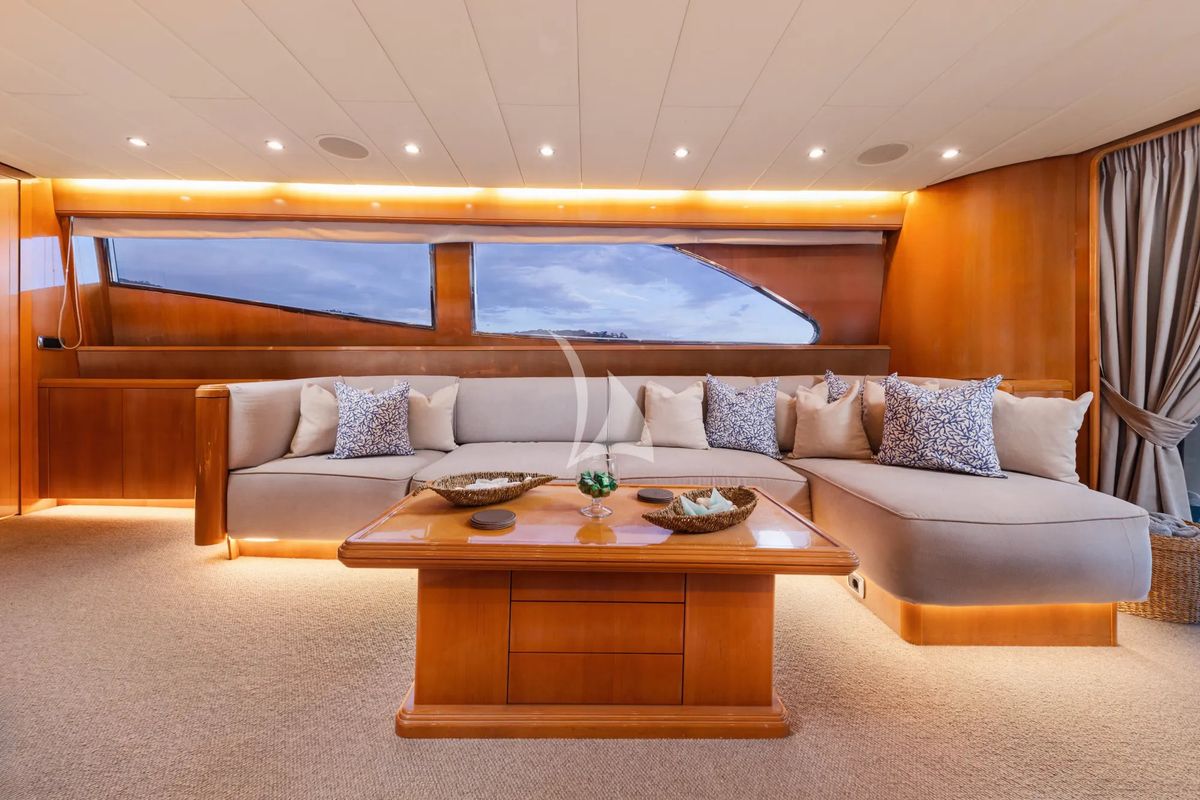 Salon of Dream, a Gulet Arno Leopard 27 yacht at Athens, Greece