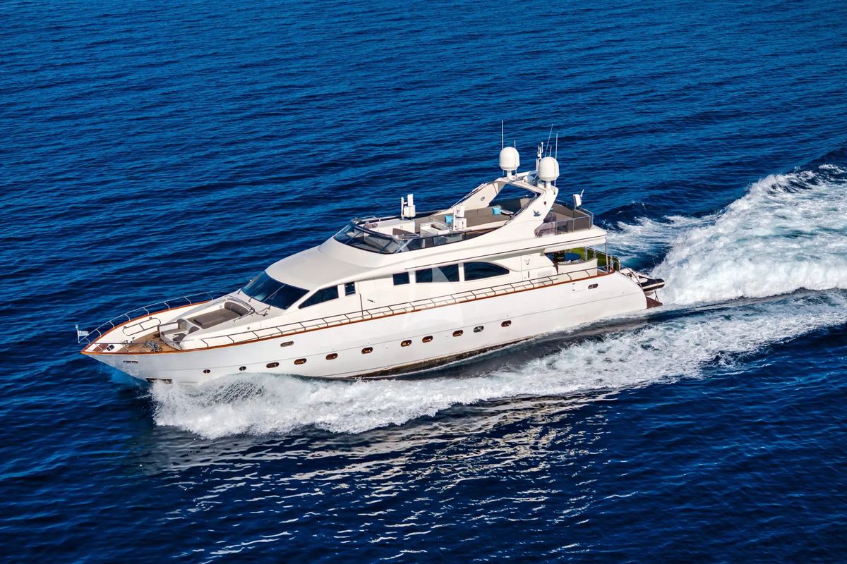 Exterior view of Dream, a Gulet Arno Leopard 27 yacht at Athens, Greece