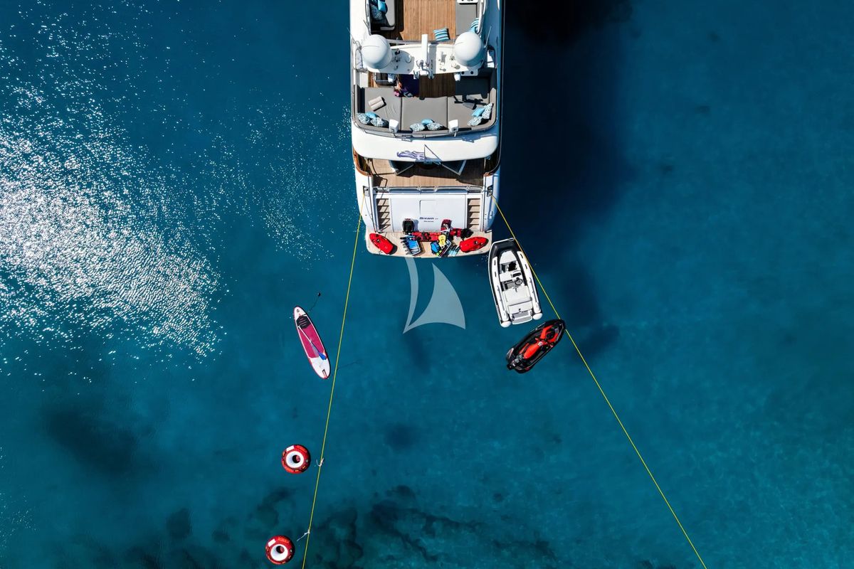 Exterior view of Dream, a Gulet Arno Leopard 27 yacht at Athens, Greece