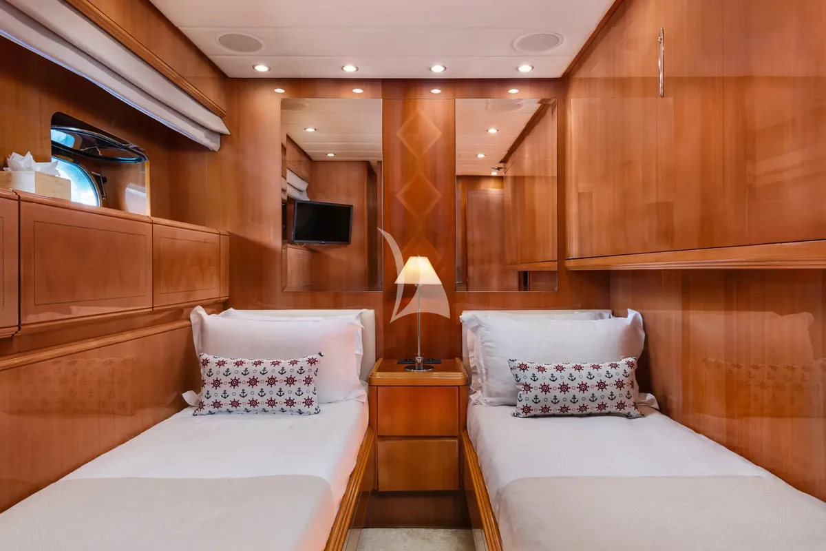 Cabin on Dream, a Gulet Arno Leopard 27 yacht at Athens, Greece