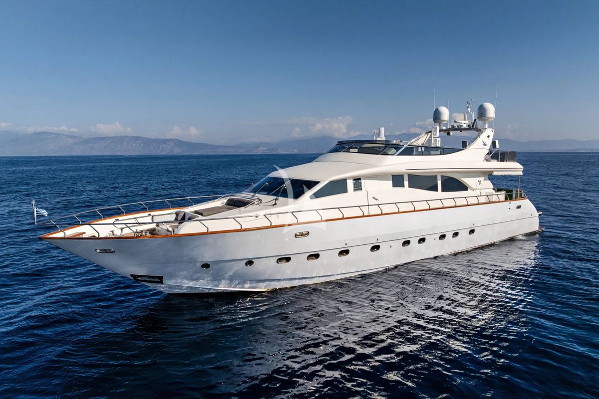 Exterior view of Dream, a Gulet Arno Leopard 27 yacht at Athens, Greece