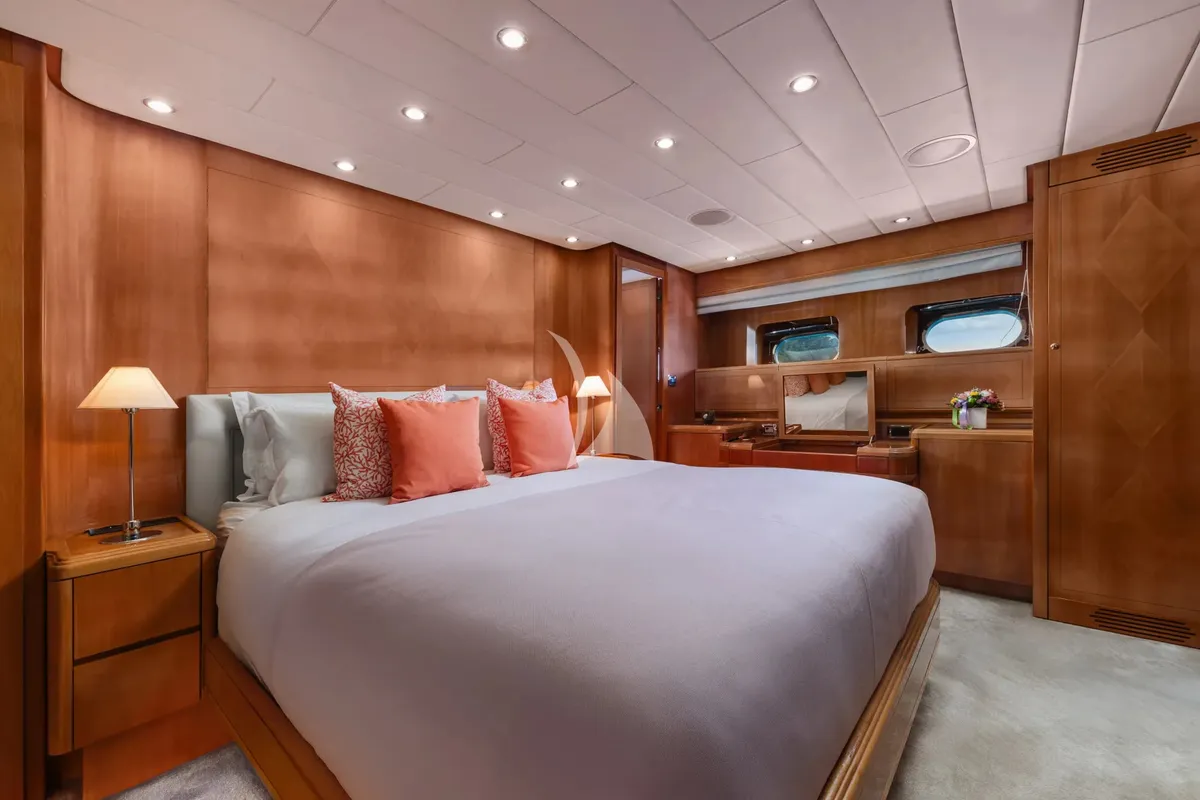 Cabin on Dream, a Gulet Arno Leopard 27 yacht at Athens, Greece