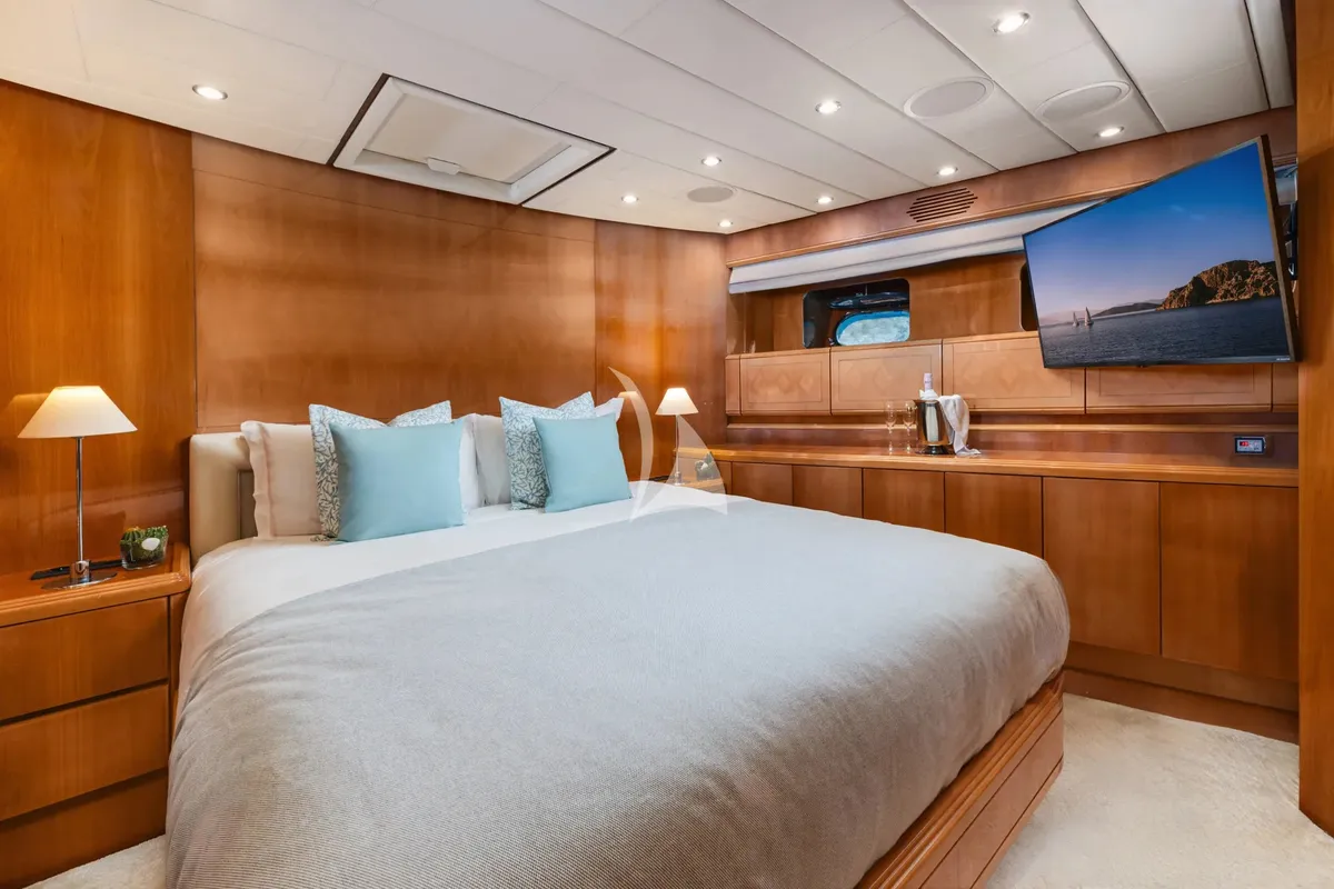 Cabin on Dream, a Gulet Arno Leopard 27 yacht at Athens, Greece