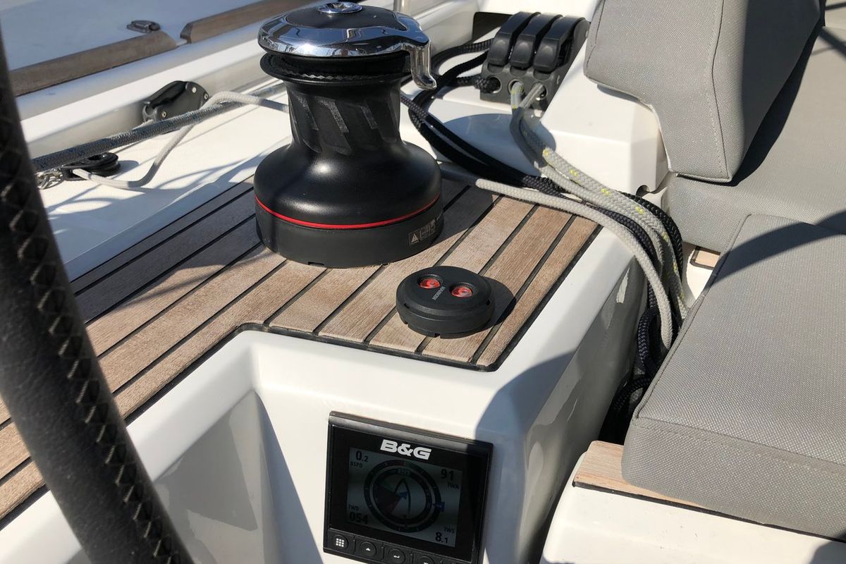 Salt Water, a Beneteau Oceanis 51.1 sailboat at Athens, Greece
