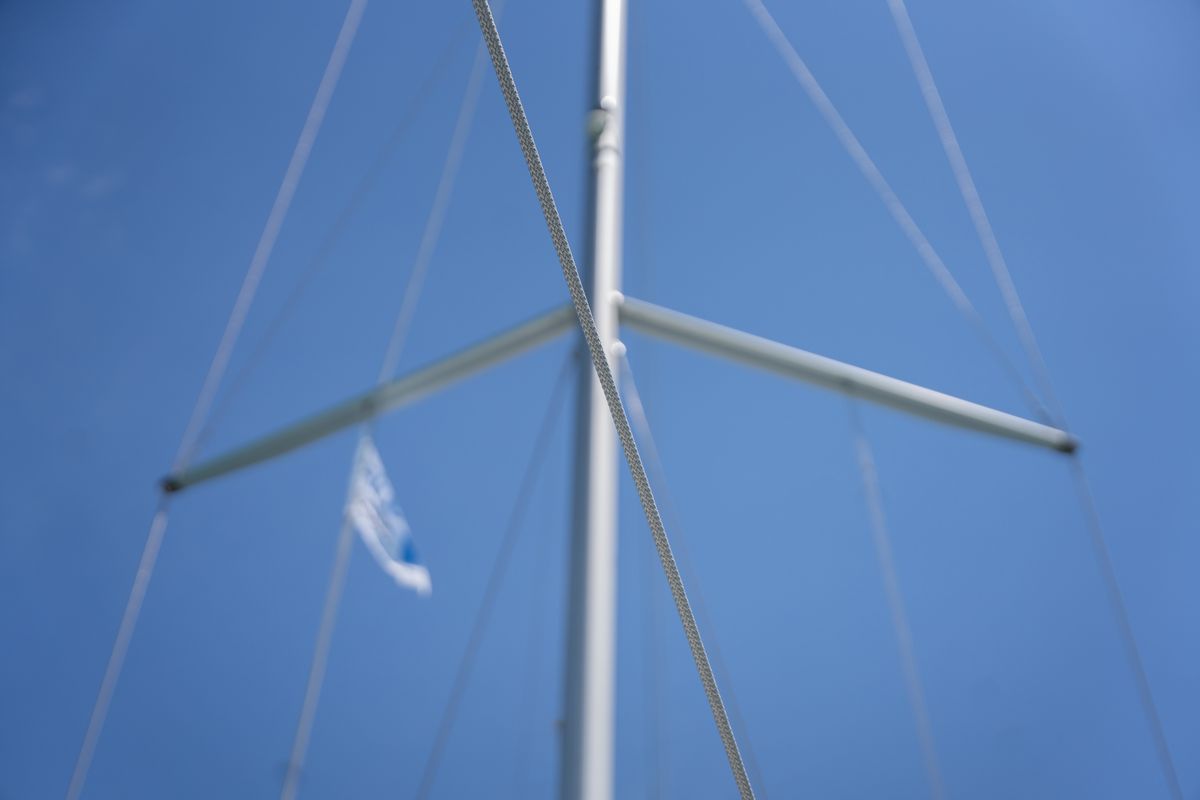 One Piece, a Beneteau Oceanis 51.1 sailboat at Athens, Greece