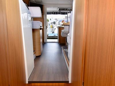 Salon of Helgeroa, a Greenline 39 yacht at Porsgrunn, Norway
