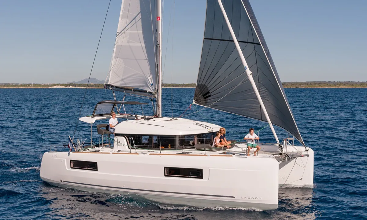 Pussycat, a Lagoon Lagoon 40 catamaran at Seychelles, Eden Island Marina, Seychelles