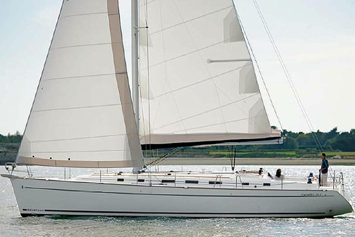 AF-C43.4, a Beneteau Cyclades 43.4 sailboat at Preveza, Greece