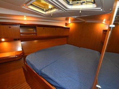 Cabin on Don Pepe, a Jeanneau Sun Odyssey 49 sailboat at Pisticci, Italy