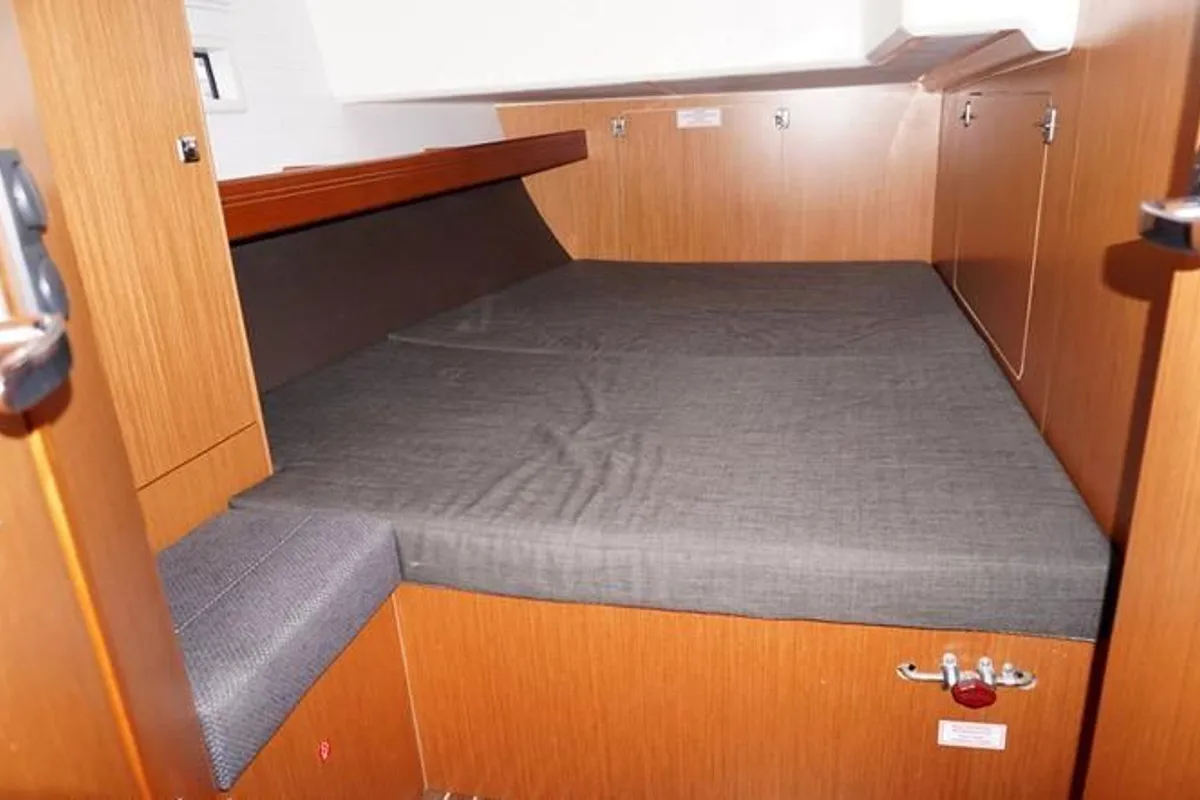 Cabin on Amore Bavaria 46 Cruiser, a Bavaria 46 Cruiser sailboat at Municipal Unit of Lefkada, Greece