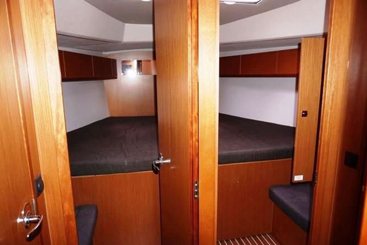 Cabin on Amore Bavaria 46 Cruiser, a Bavaria 46 Cruiser sailboat at Municipal Unit of Lefkada, Greece