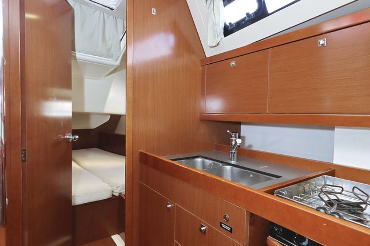 Galley of Hope, a Beneteau Oceanis 41 sailboat at Zadar, Croatia