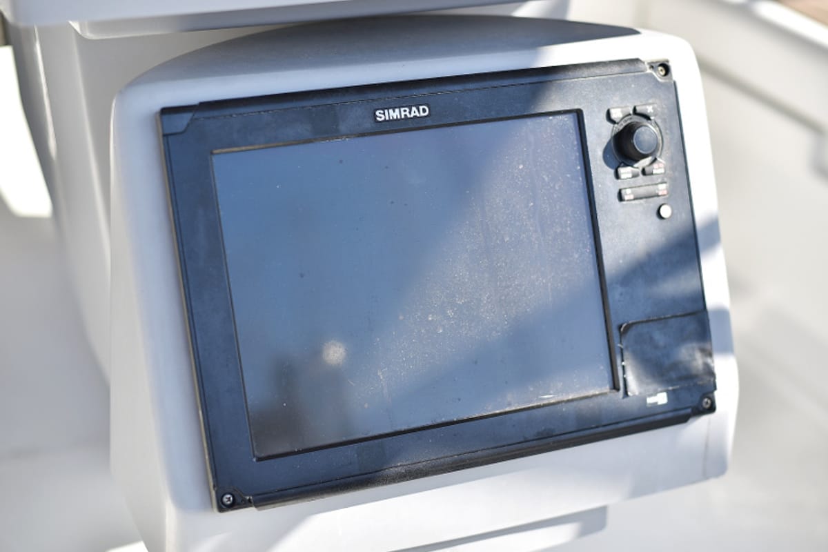 Cockpit of Hope, a Beneteau Oceanis 41 sailboat at Zadar, Croatia