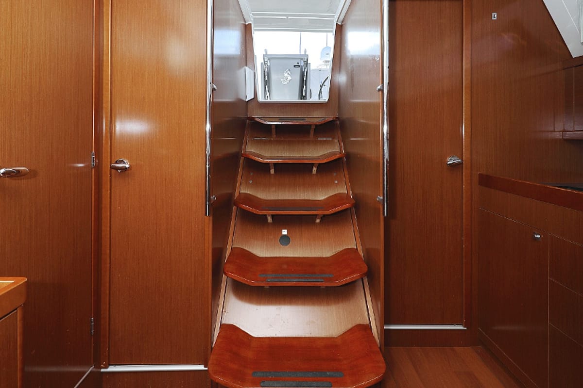 Salon of Hope, a Beneteau Oceanis 41 sailboat at Zadar, Croatia
