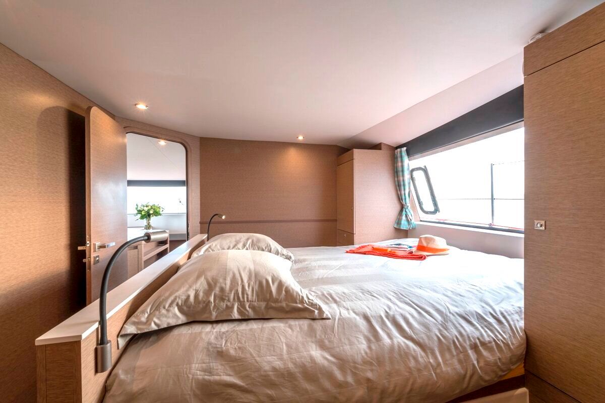 Cabin on L'Octant, a NEEL 51 sailboat at Le Lamentin, France