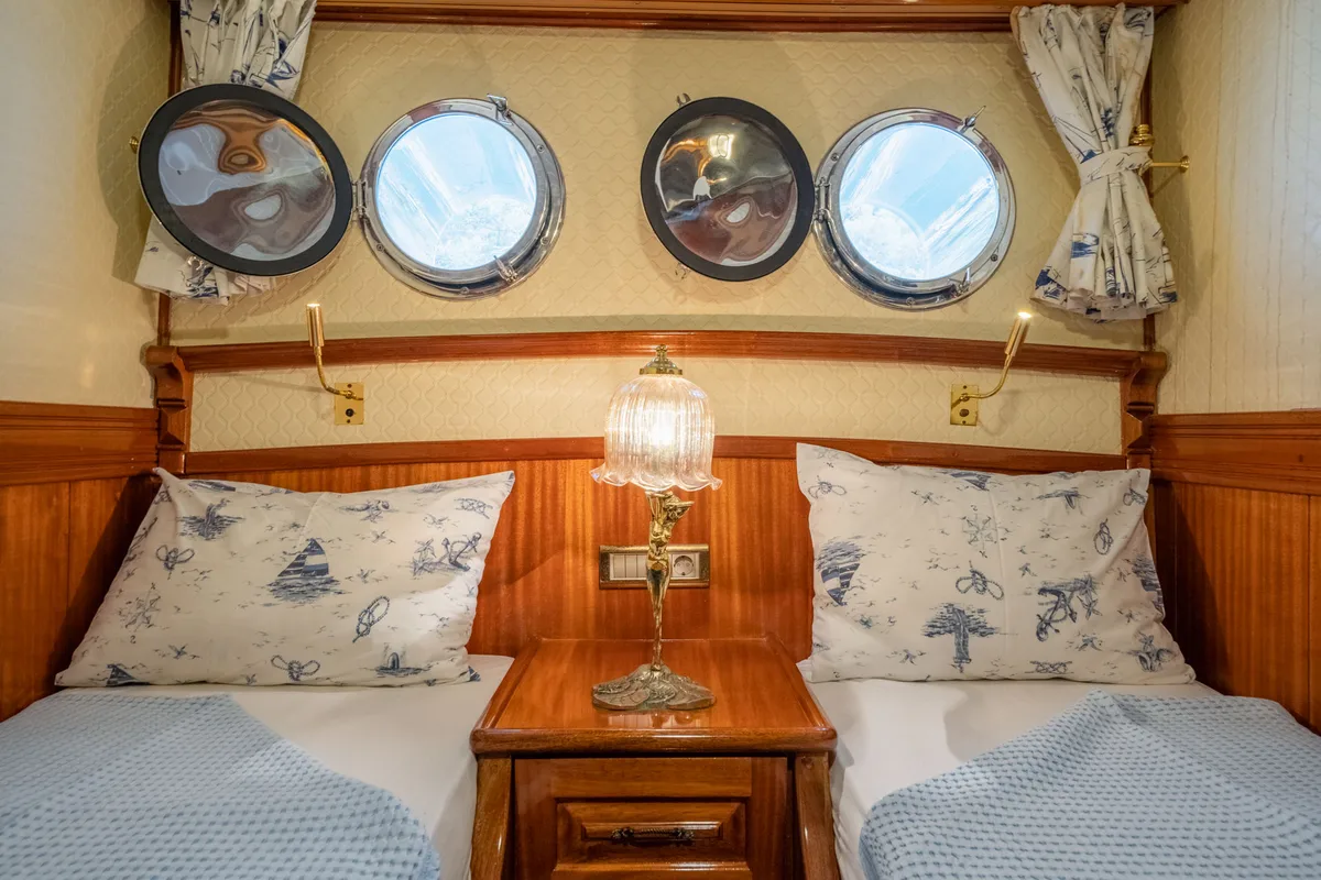 Cabin on Admiral, a Custom Made Admiral yacht at Bodrum, Turkey