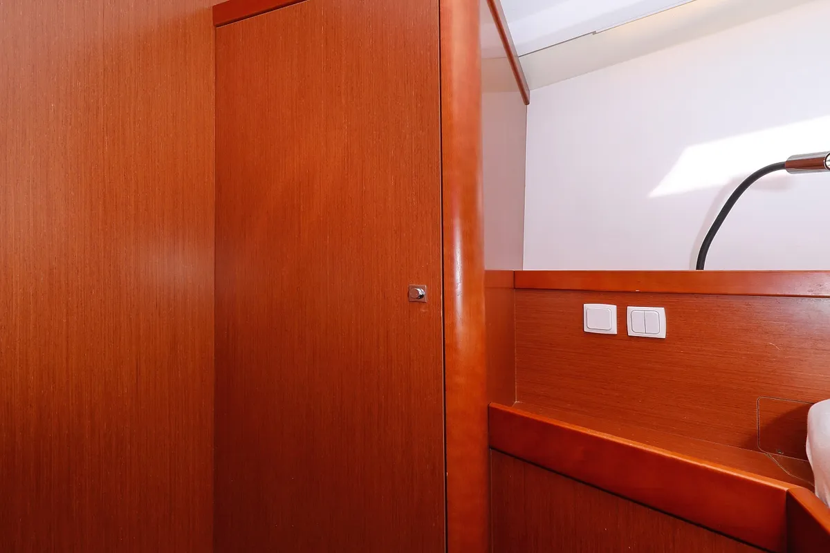 Galley of Zephyra, a Beneteau Oceanis 45 sailboat at Općina Sukošan, Croatia