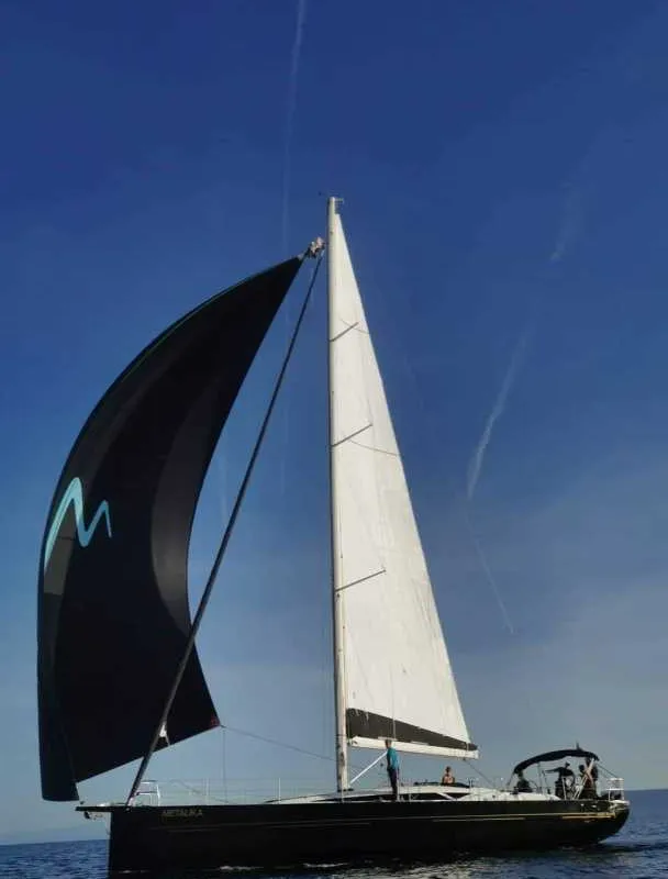 Exterior view of Metalika, a More Boats More 55 sailboat at Seget Donji, Croatia
