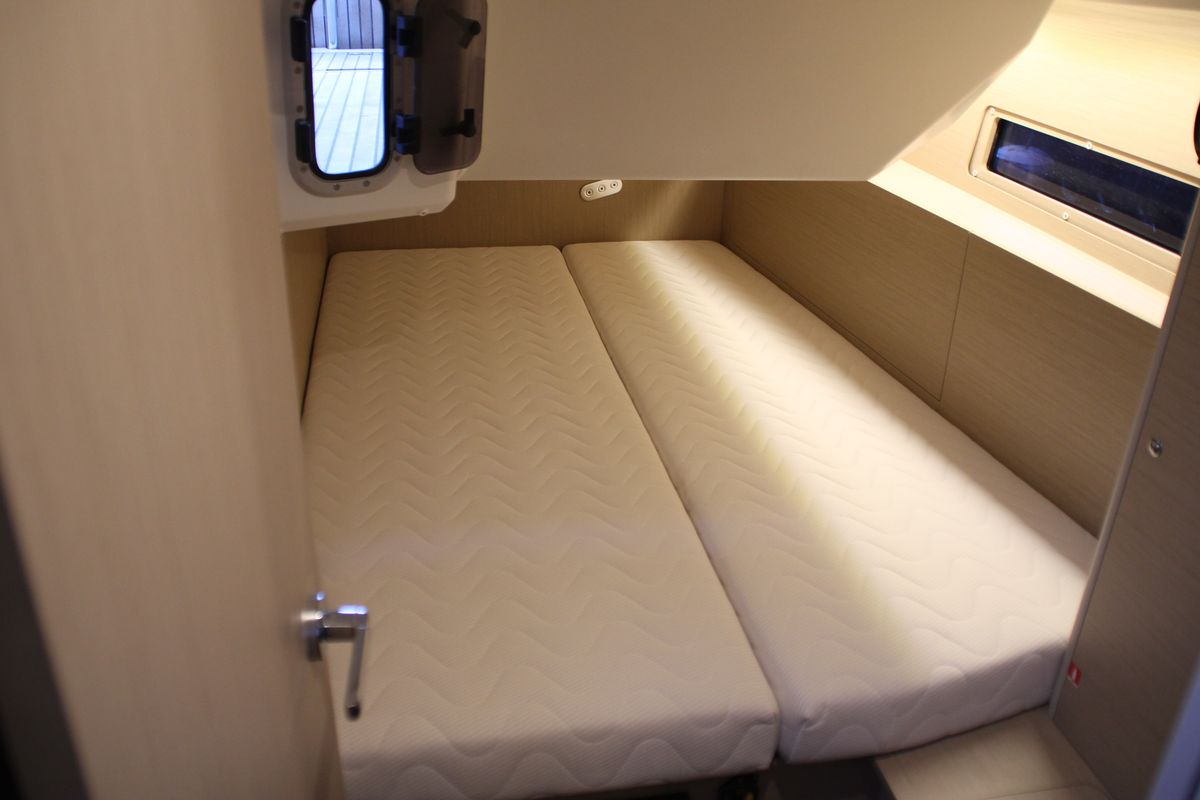 Cabin on Maranel, a Beneteau Oceanis 40.1 sailboat at Salamina Municipal Unit, Greece