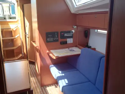 Salon of Diana, a Bavaria Cruiser 37 sailboat at Zadar, Croatia