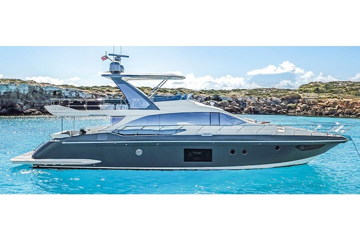 SEA YA, a Azimut 66 yacht at Athens, Greece