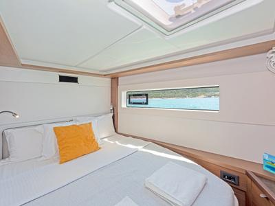 Cabin on My Star, a Lagoon 46 catamaran at Athens, Greece