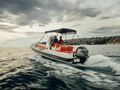 Exterior view of Joker Boat Coaster 650 Plus, a Jokerboat Joker Boat Coaster 650 Plus rib at Općina Sukošan, Croatia