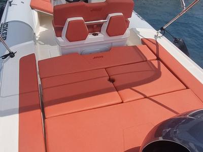 Deck of Joker Boat Coaster 650 Plus, a Jokerboat Joker Boat Coaster 650 Plus rib at Općina Sukošan, Croatia