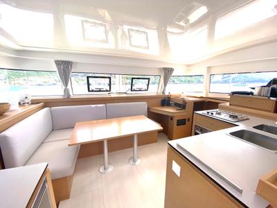 Salon of YEMAYA Denia CREWED, a Excess 11 catamaran at Dénia, Spain