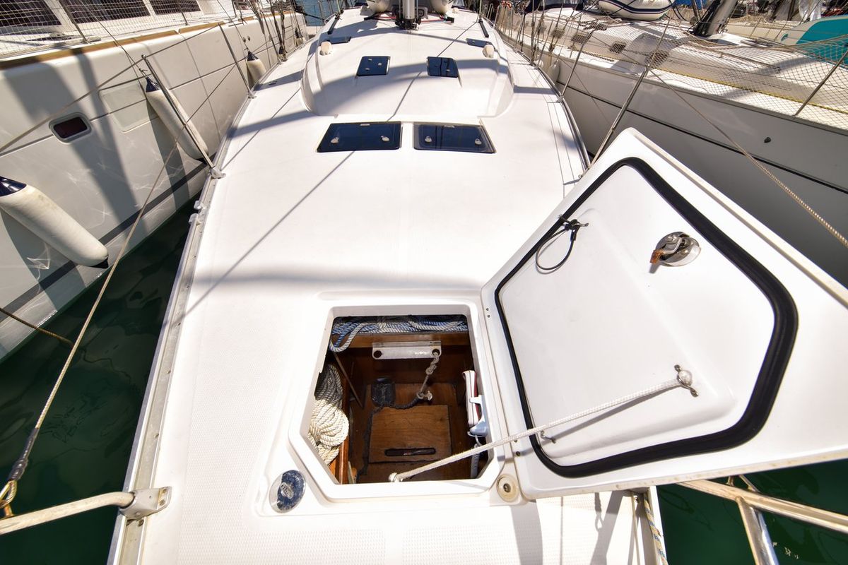 Yolo, a Bavaria Cruiser 51 sailboat at Općina Sukošan, Croatia