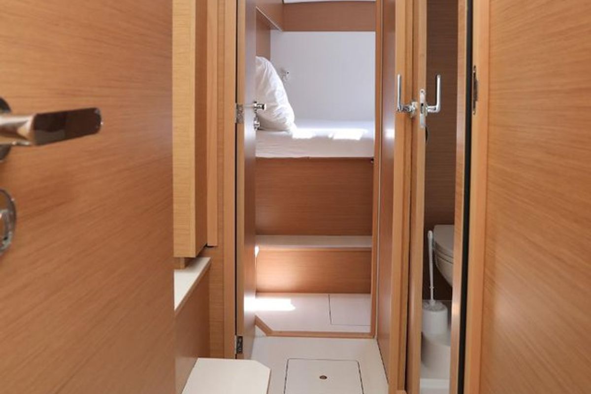 Gold Kiss, a Excess 11 - 4 + 1 + 1 cab. catamaran at Split, Croatia