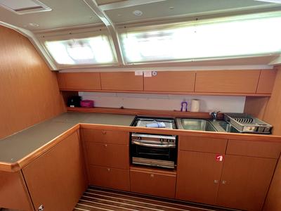 Galley of Sailuxe - Gloria, a Bavaria Cruiser 46 sailboat at Grad Kaštela, Croatia