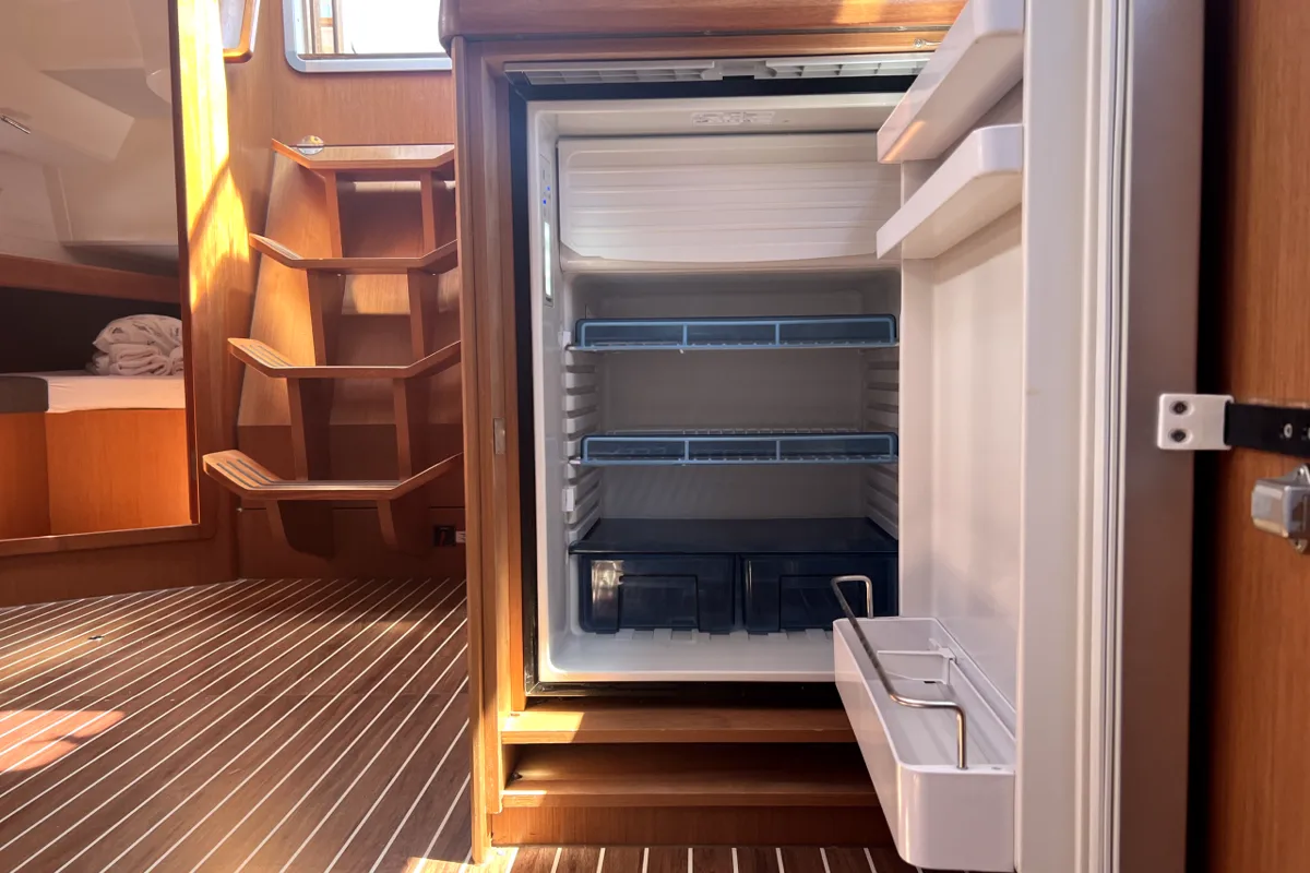 Galley of Sailuxe - Gloria, a Bavaria Cruiser 46 sailboat at Grad Kaštela, Croatia