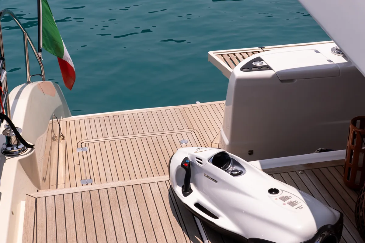 Sailuxe - Gloria, a Lagoon Sixty 5 catamaran at Olbia, Italy