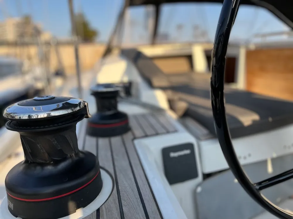N A G I A, a Beneteau Oceanis 46.1 sailboat at Athens, Greece