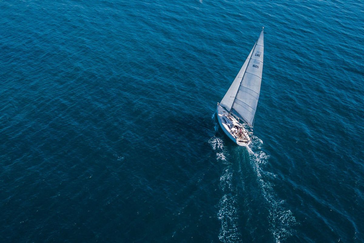 Exterior view of Daddy's Toy, a AD Boats Salona 44 sailboat at Athens, Greece