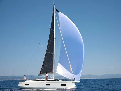 Galley of ALEGRIA, a Bavaria C38 sailboat at Primošten, Croatia
