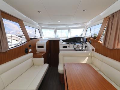 Salon of Mozart, a Greenline 33 yacht at Pirovac, Croatia