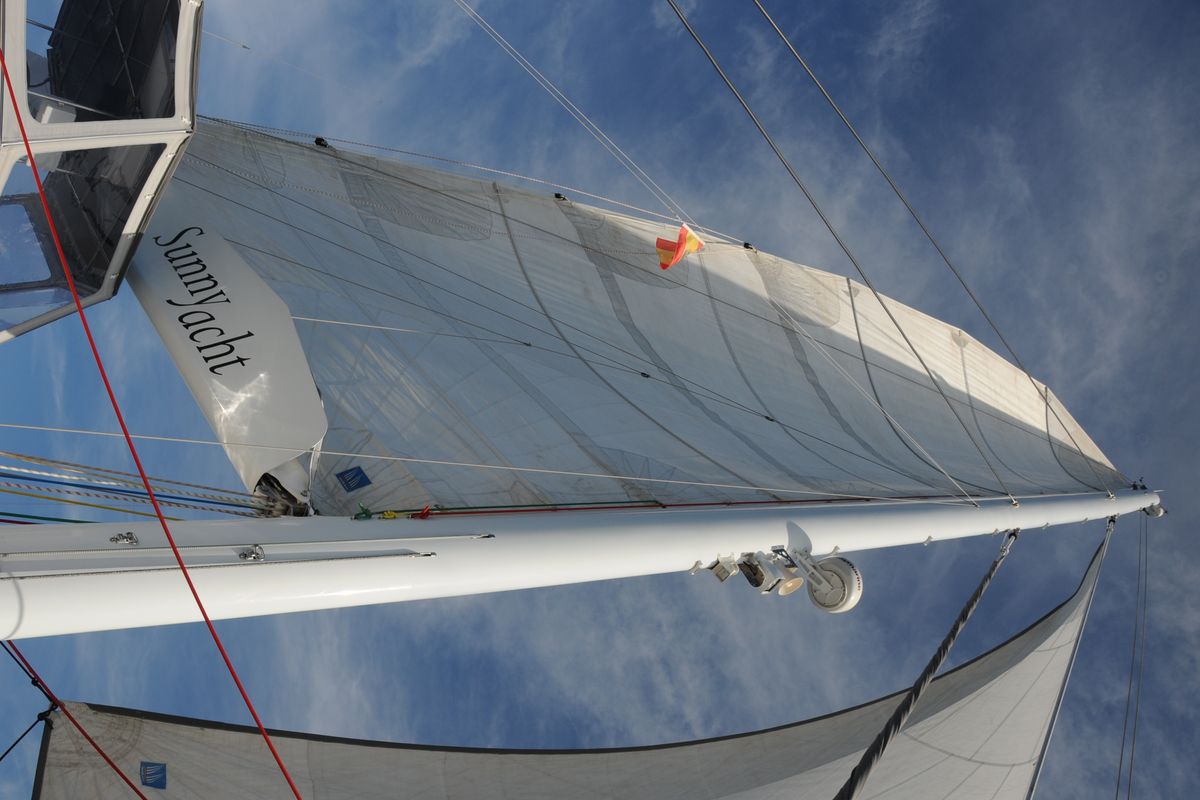 SUNNYACHT, a Sunreef Yachts Sunreef 62 catamaran at Olbia, Italy