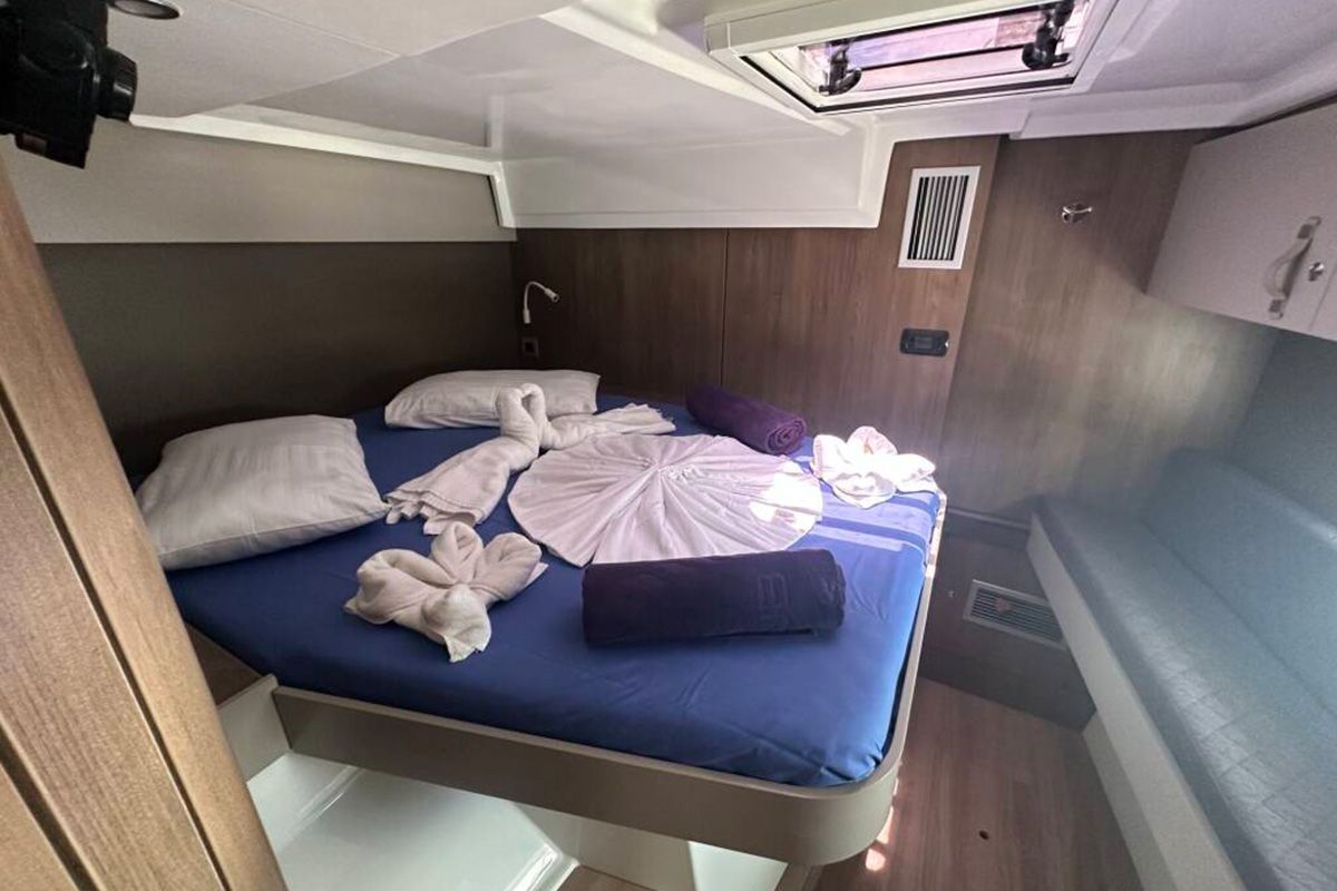 Miro Bot, a Bali Catspace catamaran at Seychelles, Eden Island Marina, Seychelles